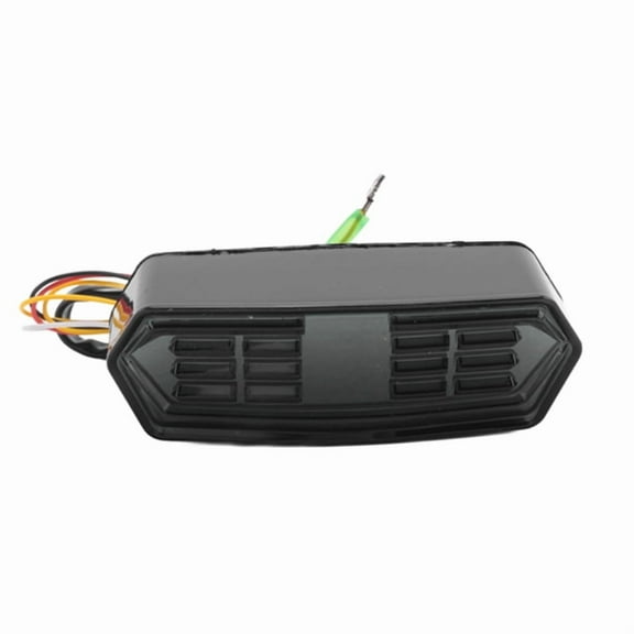 Motorcycle Brake Tail Light with Turn Signal Lights for  Grom MSX125 CB650F CB650R CBR650F CTX700N, Smoked Lens