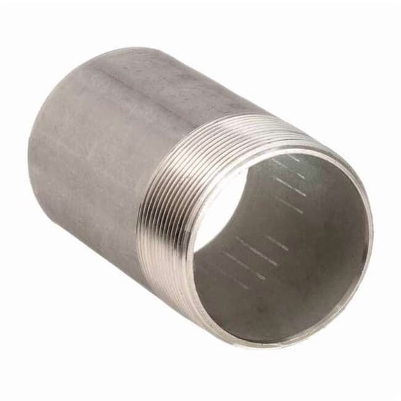 Manufacturer Varies Nipple,1-1/2",Thrd at One End,6",304 T4WNH10