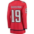 thumbnail image 3 of Women's Fanatics Nicklas Backstrom Red Washington Capitals Home Breakaway Jersey, 3 of 3