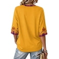 thumbnail image 6 of mgoYE Cute Halloween Shirts for Women Fall T Shirt Funny Halloween Thanksgiving Graphic Tee Casual Family Halloween Tops Womens Shirts, 6 of 7