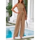 thumbnail image 3 of Conjunto de Ropa Casual para Mujer PRETTYGARDEN Top Corto Camel XL, 3 of 8
