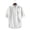 White, variant on Cotton Linen Shirts for Men Spring Summer Casual Short Sleeve Button Down Stand Collar Lightweight Beach Tshirts