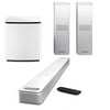 Smart Ultra Dolby Atmos Soundbar, White, Bundle with Bass Module 700 and 2x Surround Speakers 700