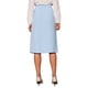 thumbnail image 3 of FALDA LÁPIZ ESTILOSA PARA MUJERES CON CINTURA ALTA Y ESPALDA ABIERTA PARA TRABAJO Y OCASIONES CASUALES 2XL AZUL CIELO, 3 of 5