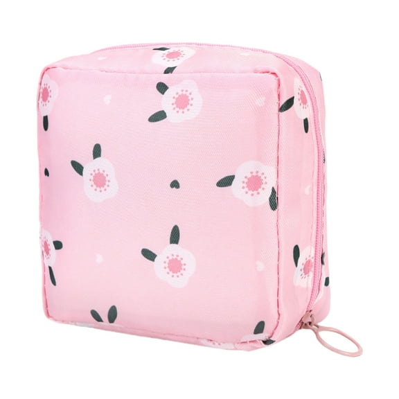 Adorable Feminine Essential Organizers Water Resistant Zippered Portable Carry Case