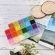 thumbnail image 3 of Cuentas de semillas de vidrio, 24 colores, Kit de cuentas pequeñas, cuentas de pulsera para hacer joyas oso de fresa  Electrónica, 3 of 5