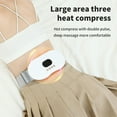 thumbnail image 4 of Abdominal 3 Vibration/Heating Modes For Rechargeable Abdominal Warmer Women/Adults, Mother'S Day Gift Valentine'S Day Gift White, 4 of 6