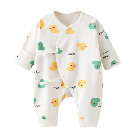 

Baby Boys Girls Cartoon Animals Cotton Romper Long Sleeve Plaid Cute Jumpsuit Outfits Clothes Romper Jumpsuit for Boys