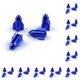 thumbnail image 1 of Kenally 4 piezas de tapas de vástago de válvula de neumático, accesorios de cobertura, accesorios de repuesto para coches, reemplazo de cubierta de Azul 10piezas Kenally  CBP434647, 1 of 4