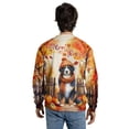 thumbnail image 5 of Happy Thanksgiving Bernese Mountain Dog Give Thanks Fall Beanie Scarf Welcome All Over Print 3D Sweatshirt Unisex Merch Berner Lover Gifts - 00020, 5 of 6