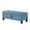 Light Blue, variant on GZXS 45" Linen Upholstered Storage Ottoman Bench with Tufted Padded Seat, Hidden Compartment, and Side Pocket, for Entryway, Foyer, Bedroom or Living Area, Beige