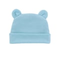 thumbnail image 3 of Gorro de bebé para niños y niñas, gorro de bebé para bebés recién nacidos, gorro pequeño con orejas de bebé, doble capa, cálido, de 0 a 1 años, 3 of 6