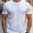 thumbnail image 2 of Playera Slim Fit Cuello Redondo Manga Corta Super Cómoda, 2 of 6