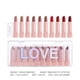thumbnail image 3 of Estuche de regalo con 10 mini labiales en tonos de piel, muestra pequeña mate, set de labiales faciales en bruma, 3 of 4