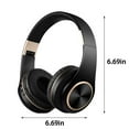 thumbnail image 5 of GFHFHITJ Headphones Wireless Bluestooth,60 Hours Playtime Foldable Lightweight Bluestooth Headphones Wireless Over Ear Wired Hi-Fi Stereo Deep Bass Adjustable Headset with Mic, Fm, Tf for Adults, 5 of 8