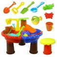 thumbnail image 1 of CNKOO Play Table Sand and Water Summer Toy Sandpit Table Water Table Children Play Table Sand and Water Beach Toys Set, 1 of 8
