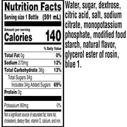 Gatorade Frost Thirst Quencher Glacier Freeze Sports Drinks, 20 fl oz, 8 Count Bottles