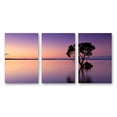 thumbnail image 2 of Idea4wall 3 Piece Landscape Canvas Wall Art Mountain and Lake Canvas Prints Modern Home Wall Decor, 24"x36", 2 of 5