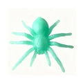 thumbnail image 3 of Qocolcyl 10 PCS Realistic Fake Spiders Halloween Decor, Black & Glow In Dark Mini Plastic Spider Props, Scary Prank Ornaments for Party Yard Window Indoor Outdoor Trick Or Treat Decor,Light Blue, 3 of 10