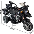 thumbnail image 4 of Moto Montable para Niños Electrica The Baby Shop - Luz y Sonido 6v, Bluetooth, USB Negro -, 4 of 8