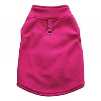 Fleece Vest Dog Sweater - Warm Pullover Fleece Dog Jacket with D-Ring Leash - Winter Small Dog Sweater Coat - Cold Weather Dog Clothes for Small Dogs Boy or Girl