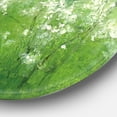 thumbnail image 2 of Designart 'Green Mountain Spring' Farmhouse Metal Circle Wall Art, 2 of 3