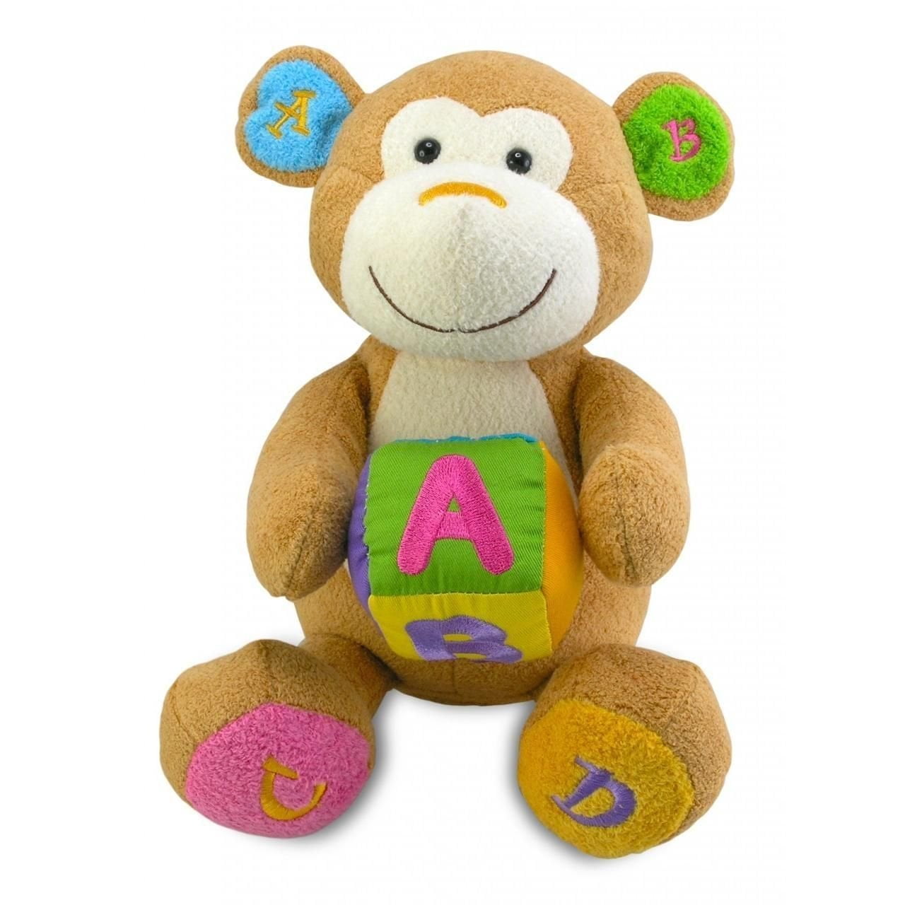 Alphabet Charlie Animated Musical Plush Toy Sings Abc Song Musical Alphabet Charlie Monkey Sings Abc Song By Cuddle Barn Ship From Us Walmart Com Walmart Com