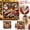 A002- B, variant on Christmas 5D Diamond Painting Kit Santa Claus 11.81X11.81 Inch Frameless Diy Craft Decoration