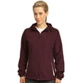 thumbnail image 2 of Sport-Tek Veste Raglan à Capuche pour Dames. Lst76 TP Vrai Royal/ Blanc, 2 of 3