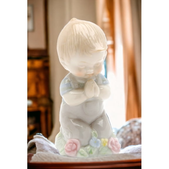 Cosmos Praying Boy Kneeling