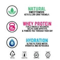 thumbnail image 4 of Protein2o 15g Whey Protein Infused Water Plus Electrolytes, Strawberry Banana,16.9 fl oz (4 Count), 4 of 5
