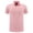 Pink, variant on Mens Resistant Polo Shirt Breathable Short Sleeve T Shirts Classic Fit Casual Summer Top Blue L