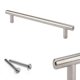 thumbnail image 5 of Scienceny Manija hueca de acero inoxidable en forma de T, estilo minimalista moderno, cajón americano, armario, puerta, herrajes para muebles Herramientas y ferretería, 5 of 6