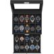 thumbnail image 1 of SONGMICS Caja de Reloj, con Tapa de Cristal, con Almohadilla Extraíble de Reloj,, 1 of 5
