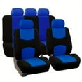 thumbnail image 1 of Upgrade Your Car Interior With A Universal Fit 5-Seat Polyester Car Seat Cover Set, 1 of 5