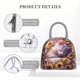 thumbnail image 4 of Fotbe Warm Sunflower Sleeping Cat Bolsa de Almuerzo con Estampado, Lonchera Aislada, Contenedor de Comida Reutilizable Tipo Cooler a Prueba de Fugas, 4 of 6
