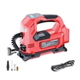 thumbnail image 1 of Tire Inflator Portable Air Compressor 120PSI Electric Portable Tire Pump With Digital Pressure Gauge, Emergency Lighting, For Car, Motorcycle, Bike, Ball, 1 of 4