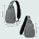 thumbnail image 5 of Mochila bandolera Voova Small gris 38x18x8 cm, 5 of 6