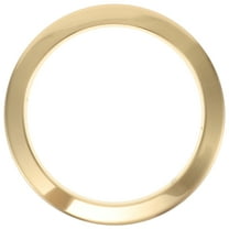 WASHWEPE 1Pcs Trash Can Grommet Golden Round For Bathroom Countertops