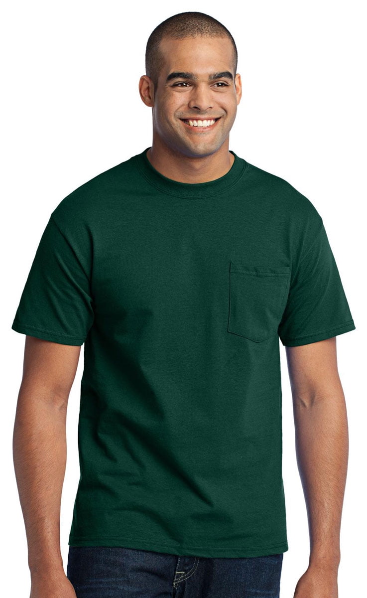 T-Shirt, Dark Green, 2XLT, Style 