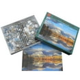 thumbnail image 2 of National Park Puzzles Grand Teton National Park: Oxbow Bend Shutdown Sunrise 1000 Piece Puzzle, 2 of 5