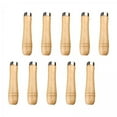thumbnail image 1 of koolsoo 3x10Pcs Wooden File Handle Hardwood Woodworking with Metal Wood Rasp, 1 of 9