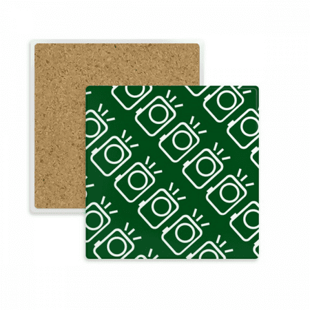 

Camera Instantaneous Seal Patterns Coaster Cup Mat Mug Subplate Holder Insulation Stone