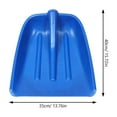 thumbnail image 4 of Luxshiny Snow Scoop Head Nylon Plastic 1Pcs for General Users in Snowy Weather, 4 of 8