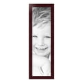 thumbnail image 2 of ArtToFrames 8" x 28" Mahogany Picture Frame, 8x28 inch Brown MDF Poster Frame (WOM-3978), 2 Pack, 2 of 8