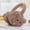 Brown, variant on Cethrio Winter Ear Warmers for Kids, Foldable Cotton Plush Ear Muffs Pink Size Free Size