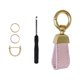 thumbnail image 5 of Llavero universal de cuero sintético para coche, multiusos, color rosa, para hombre y mujer, 5 of 9