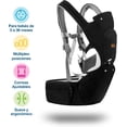 thumbnail image 2 of SHIMY Canguro para Bebé, Cangurera Portabebé Tipo lar para Niños de 0 a 36 Meses, Mochila Ergonómica con Soporte para Cintura, Múltiples Compartimentos con Cierre, Ajustable a Varias Posiciones, 2 of 5