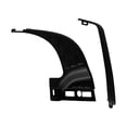 thumbnail image 2 of CarLights360 For Ram 2500/3500 2019 20 21 22 23 2024 Bumper Step Pad Driver Side | Rear | Outer | CAPA | PP Plastic | 2-Piece | Replacement For CH1196101, CH1196101C | 68451169AA, 2 of 4