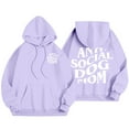 thumbnail image 5 of Funny Social Dog Mom Hoodie For Dog Lovers For Dog Owners Long Casual Top Heavy Womens Sweatshirt Lapel Coat Women Snap Hoodie Women Plain Oversized Sweatshirt over Sweatshirts Women Womens Sweatshirt, 5 of 5